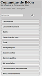 Mobile Screenshot of beon.fr
