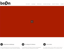 Tablet Screenshot of beon.dk